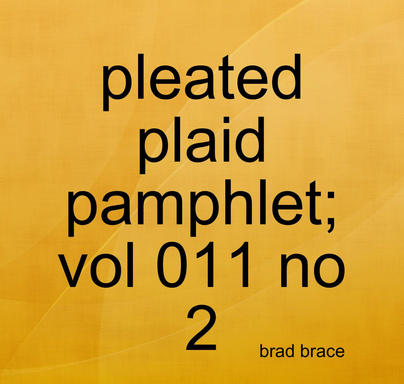 pleated plaid pamphlet; vol 011 no 2