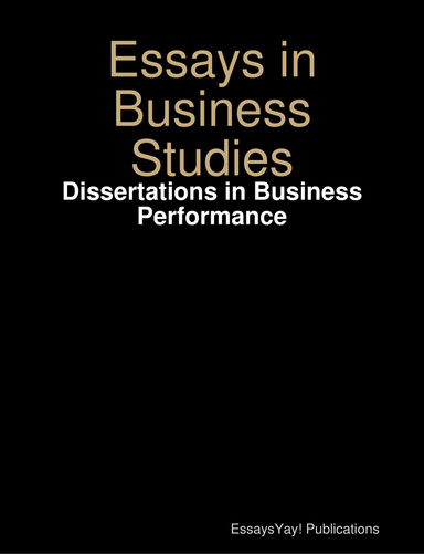 Essays in Business Strategy