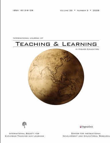 2008 • 20(3) • International Journal of Teaching and Learning in Higher Education