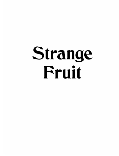 Strange Fruit
