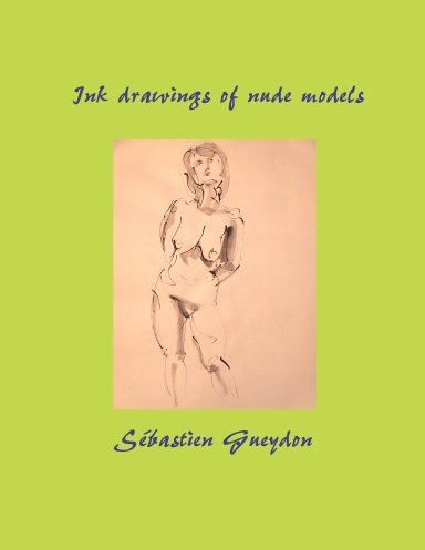 Ink sketches of nude models