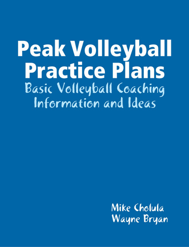 Peak Volleyball Practice Plans