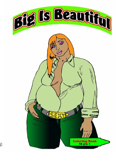 Big Is Beautiful Coloring Book
