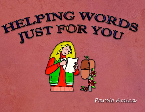 Helping Words Just For You