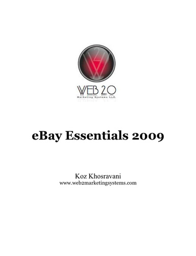 eBay Essentials 2009