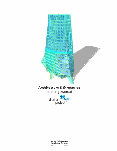 Architecture & Structures Training Manual in Digital Project™