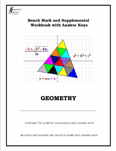 Geometry Workbook with Keys