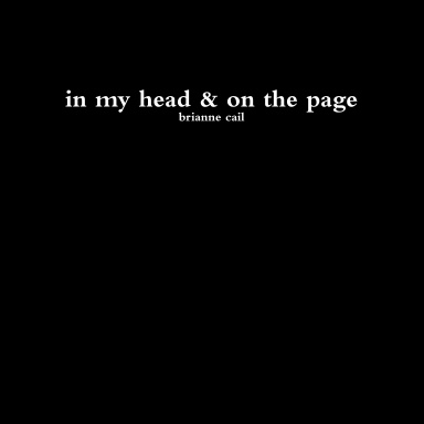 in my head & on the page