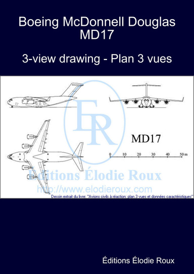 3-view drawing - Plan 3 vues - Boeing McDonnell Douglas MD17