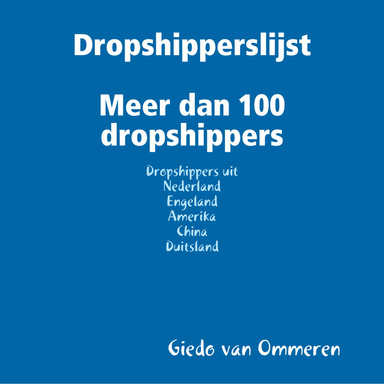 Dropshipperslijst