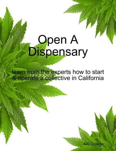 Open A Dispensary