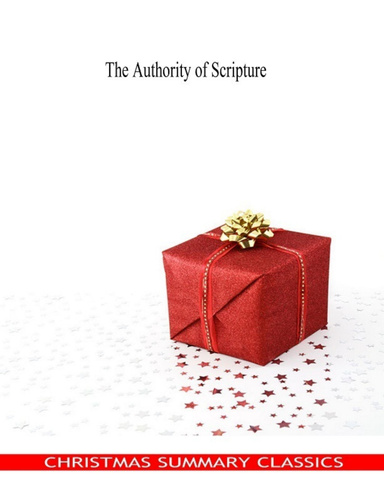 The Authority of Scripture