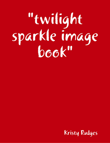 "twilight sparkle image book"