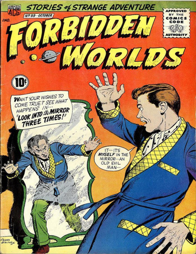 Forbidden Worlds Number 99 Horror Comic Book