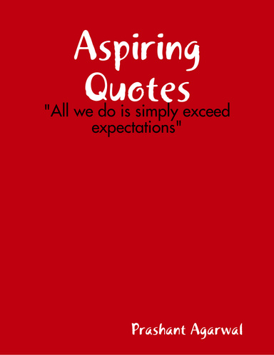 Aspiring Quotes