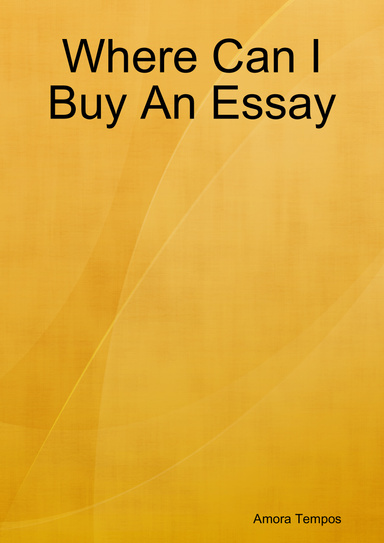 Where Can I Buy An Essay