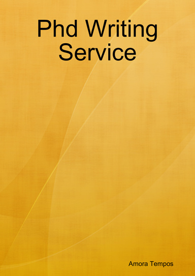Phd Writing Service