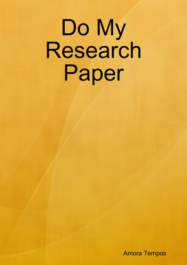 Do My Research Paper