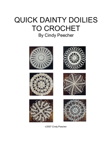 Quick Dainty Doilies to Crochet