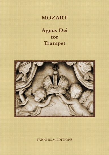 Agnus Dei (Coronation Mass) for Trumpet & Piano or organ. Sheet Music.
