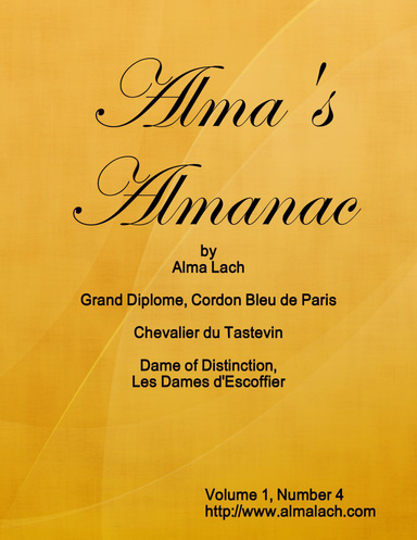 Alma's Almanac, Volume 1, Number 4