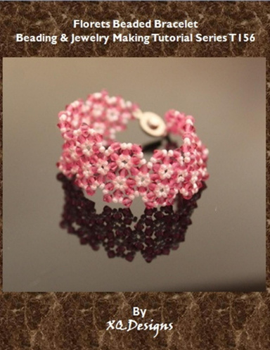 Florets Beaded Bracelet: Beading & Jewelry Making Tutorial Series T156