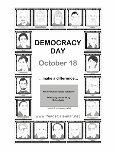 Democracy Day - October 18