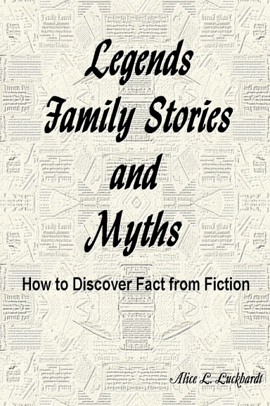 Legends - Family Stories and Myths (Revised)