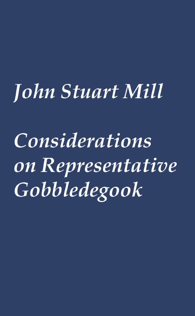 Considerations on Representative Gobbledegook