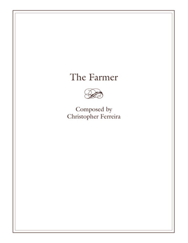 The Farmer- piano sheet music