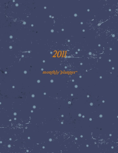 Monthly Planner 2011