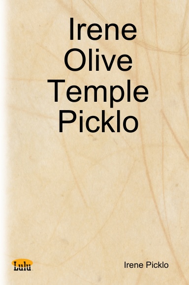Irene Olive Temple Picklo