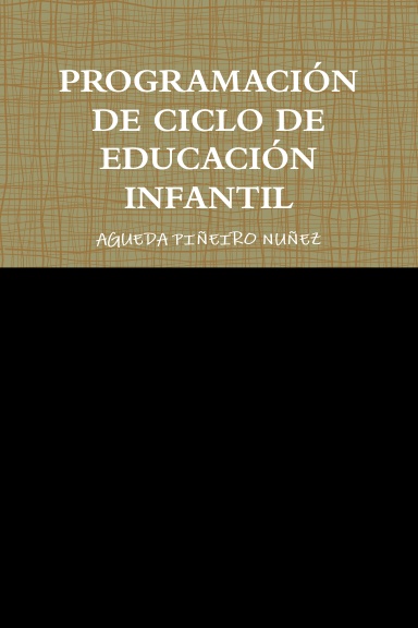 PROGRAMACIÓN DE CICLO DE EDUCACIÓN INFANTIL