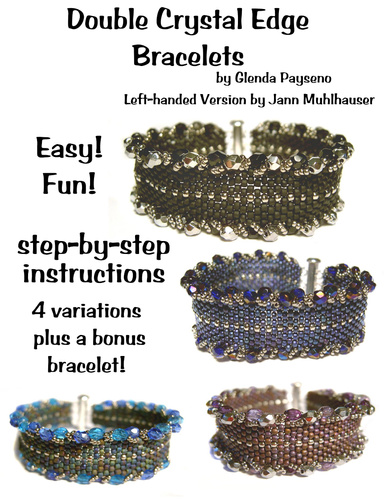 Double Crystal Edge Bracelets for Left-handers