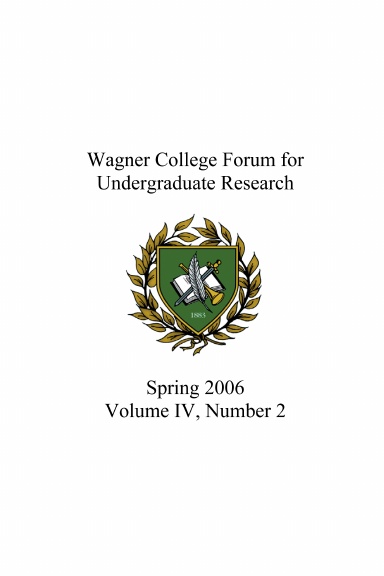 Forum for Undergraduate Research, Vol. 4 No. 2