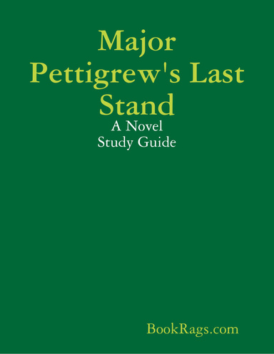 Major Pettigrew's Last Stand: A Novel Study Guide