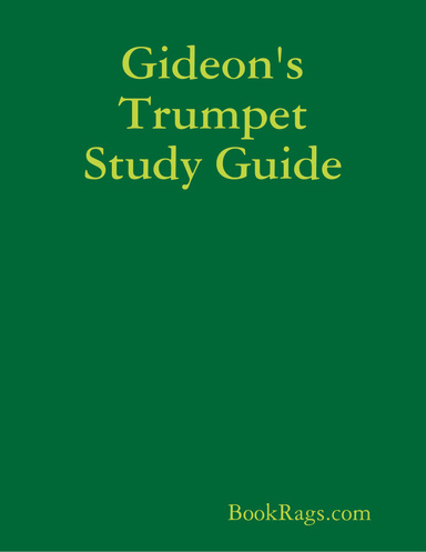 Gideon's Trumpet Study Guide