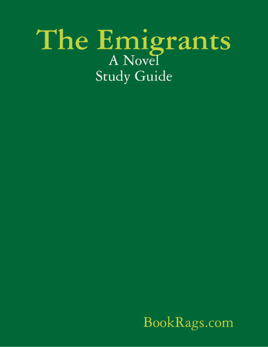 The Emigrants: A Novel Study Guide