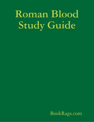 Roman Blood Study Guide