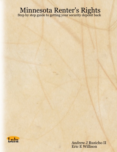 Minnesota Renter's Rights: Step by step guide to getting your security ...