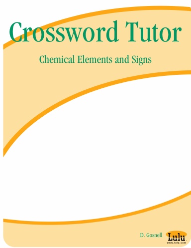 Crossword Tutor: Chemical Elements and Signs