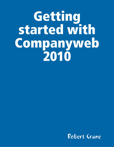 Getting started with Companyweb 2010