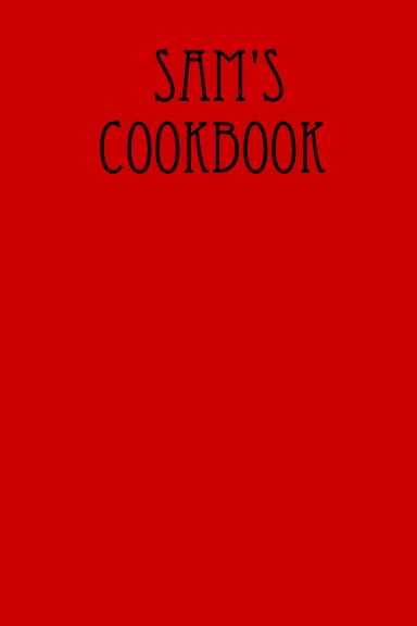 Sam's Cookbook