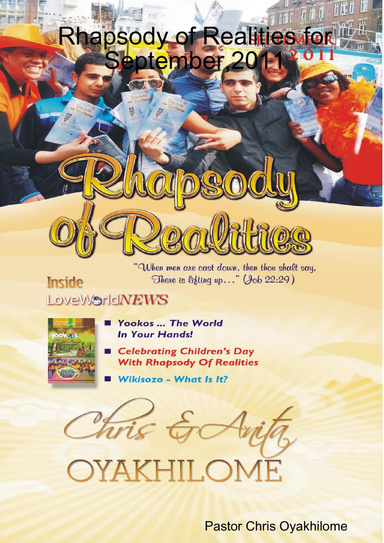 Rhapsody of Realities for September,2011