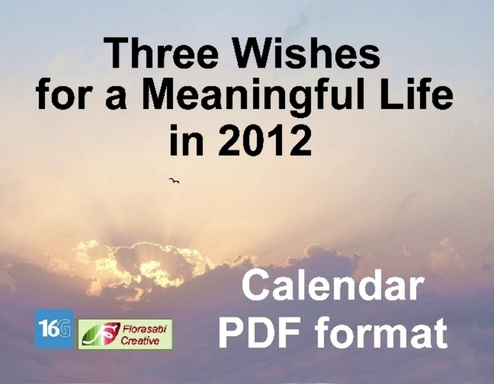 Three Wishes Calendar 2012 as PDF
