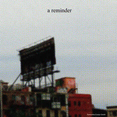 a reminder