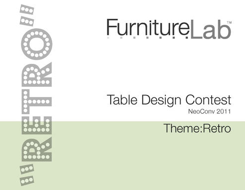 FurnitureLab Design Contest - NeoCon 2011