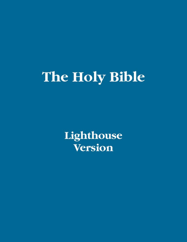 The Holy Bible Lighthouse Version Largest Print Plus Paperback