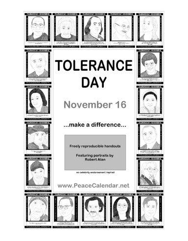 Tolerance Day - November 16