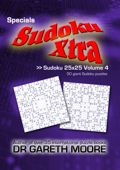 Sudoku 25x25 Volume 4 Sudoku Xtra Specials